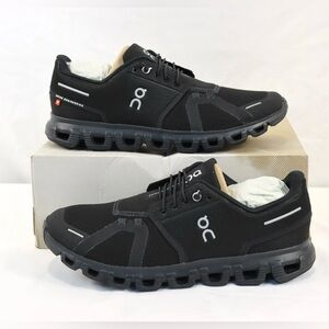 New /Box-ON Cloud 6 Triple Black Running Training Sneakers Shoes-M 8.5 OR W 10